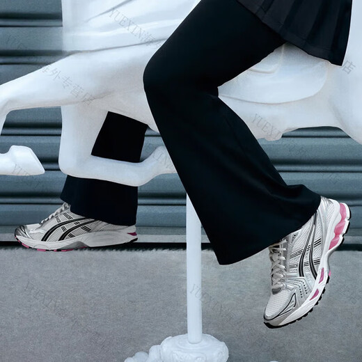 亚瑟士（asics）kayano14秋冬休闲运动鞋复古男鞋银色正品情侣跑鞋K14官方旗舰正 1203A537-101【黄银色】 39.5