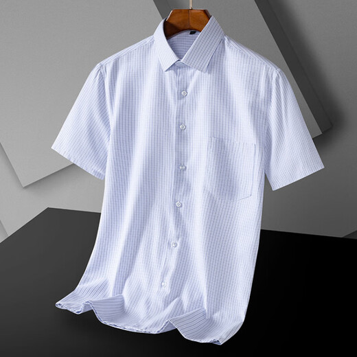 Montagut 2025 Brand de alta gama Camisa de manga corta de manga corta DP Cotton Pure Algodón Formal ropa de trabajo Professá