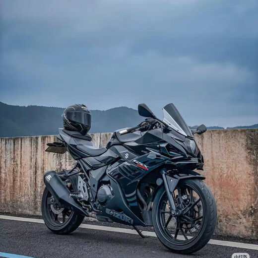 二手GSX250r小小R两轮摩托车高配ABS可上牌过户网红机车趴赛 黑色