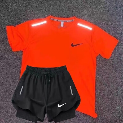 NBA Kids-Nike [1697 People’s Collection] Sommer Sport Trail and Field Training Shorts Shorts Anzug für Männer und Frauen, die schnell trocknend Nike Red Anzug 2xl Nike 2xl [Empfohlen 155-170jin [Jin gleich 0,5 kg]]]