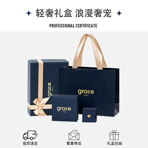 Grace GirlPT950 Platinum Love Puppy Necklace for Women Two-Wear Birthday Chinese Valentine's Day Gift for Girlfriend and Wife Platinum Love Puppy Necklace