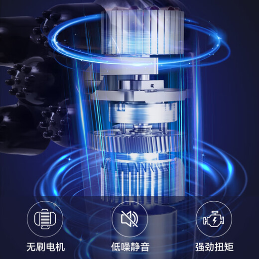 AUX Cervical Massager 4401 (Plug-in Model) Little Dolphin Massage Stick Fascial Gun Neck, Shoulder, Waist, Leg, Back Full Body Handheld Multi-Function Massager New Year's Day Gift