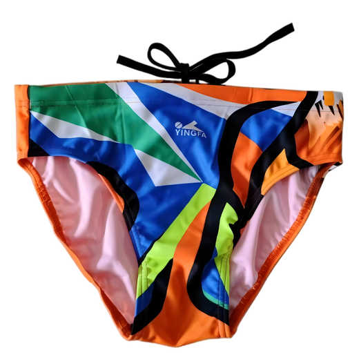 Traje de natación para hombres de la impresión digital de la impresión digital de la impresión digital de los hombres de Yingfa YF9712 XL