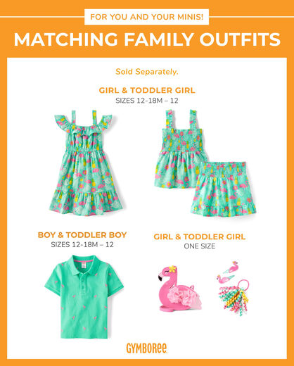 GYMBOReeGymboree Combo Tank Top for Girls and Toddlers, Flamingo Pleats, 6 Flamingo Pleats 6