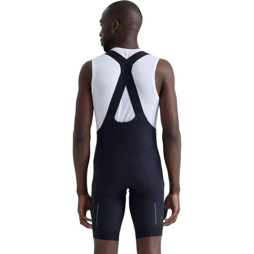 Lightning (spezialisiert) Herren-Radkleidung Drei-in-ein-Elastiz-Gurt Shorts Leicht atmungsaktives bequemes Design Schwarz One Size xxl