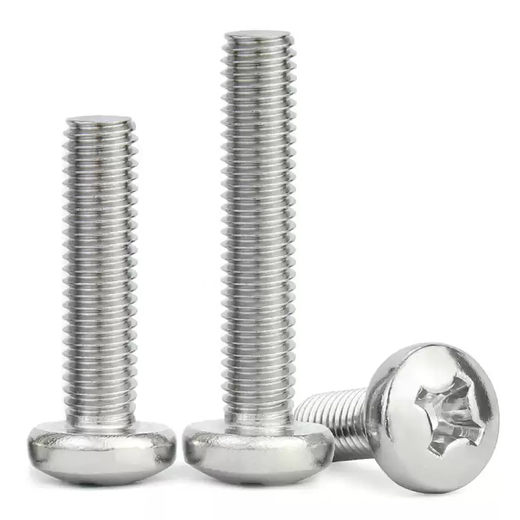 Tianli 304 stainless steel cross round head screw PM pan head bolt switch socket panel machine screw machine screw M3*10 (200 pieces)