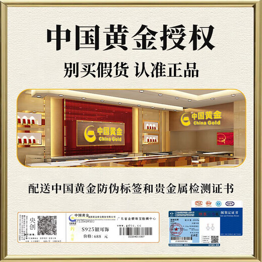 Central Chuang Fashion Chinese Gold Pearl Silver Earrings Earrings Earrings Feminine Girls Birthday Gifts for Girlfriends and Wife S925