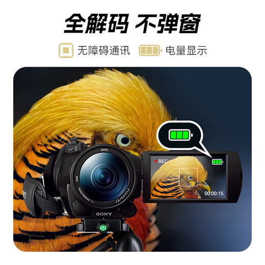 Fengbiao (FB) Sony Handheld DV-камера литиевая батарея, подходящая для AX700/60/45/30 CX680/610 PJ675 SEAT Зарядное устройство [3090MAH] FV100A двухэлектрический набор для двойного зарядного зарядки [3090MAH] FV100A
