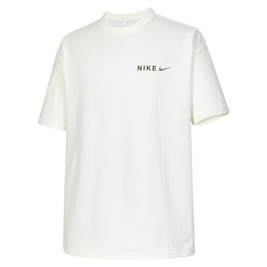 耐克（Nike） 短袖男装上衣春夏季新款跑步体恤运动服训练透气宽松圆领半袖T恤 HF6172-133/全棉 L /建议130-150斤