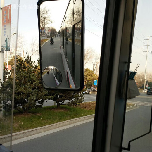 货车后视镜小圆镜大车高清汽车凸面广角盲区大客车辅助倒车镜 3r020/一对装[适用于小型车]