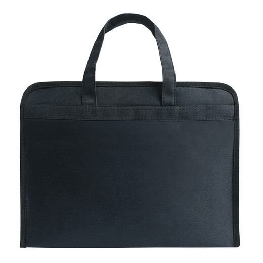 
Jianteng Business Meeting Commuter Men's Women's Briefcase Bag File Pack Customized File Bag Zipper Large Capacity Waterproof Data Bag Simple Tote Bag High-end Sense Tote Bag 9901 Dark Blue 39*29*9cm