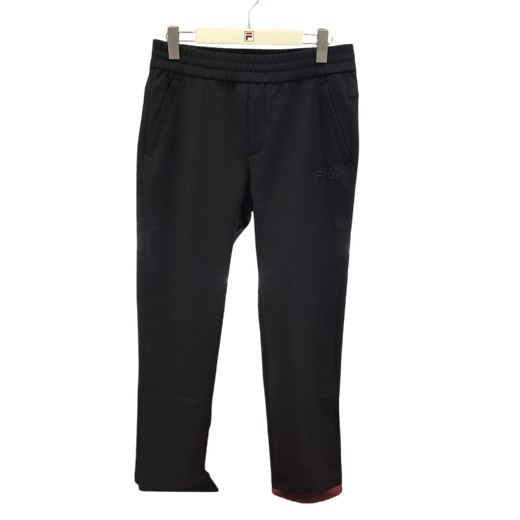 FILA Men's Wear 2025 Spring Simple Basic Plush Knitted Trousers F11M518601 F11M518601FBK Black M