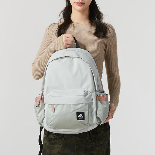 
Adidas (adidas) men and women bag casual bag new student schoolbag computer bag sports backpack JX5008/Miracle silver 16.5 cm x 32 cm x 45 cm