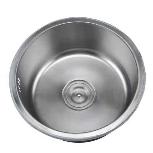 304 stainless steel sink basin for harvesting rural firewood stoves, smokeless stove round basin, 280 round basin, 28CM round basin, 304 stainless steel