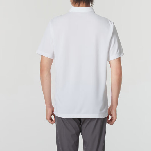 耐克（NIKE）速干polo衫翻领短袖男夏季运动T恤透气网球上衣 白色FN3895-100 纯棉针织 宽松透 S 100-120斤（）
