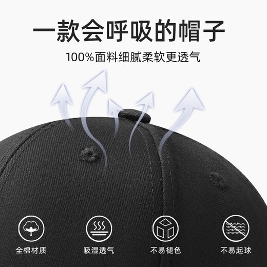 罗蒙棒球帽子男士大头围四季通用时尚休闲显脸小百搭防晒太阳鸭舌帽女