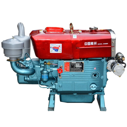 Diesel engine Wuzheng Shifeng tricycle single-cylinder engine 12/15/18/20/22 water-cooled diesel engine R176 ZS1100 electric start diesel engine 15 horsepower