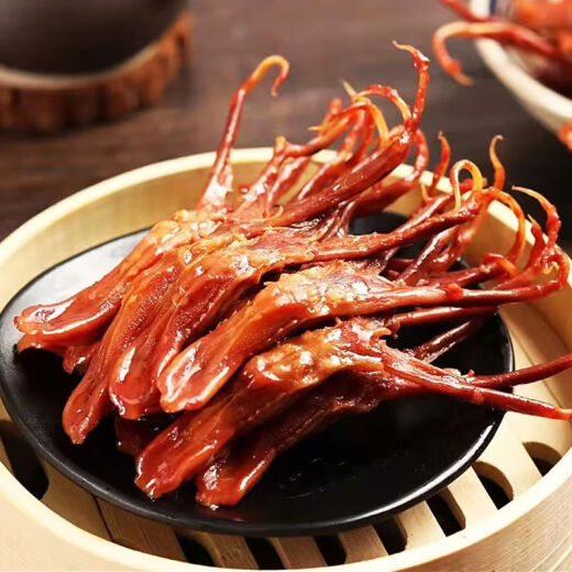 藤桥牌端午节礼盒藤桥熏鸡鸭舌温州特产卤味肉食鸭掌礼盒送礼佳品1068g 藤桥礼盒1048g