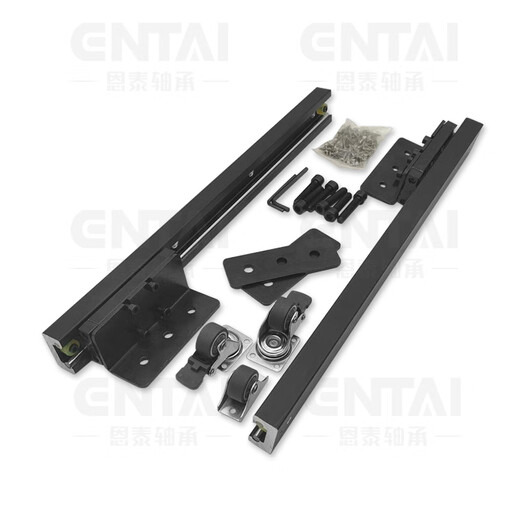 Sanqihuzhongdao Plattform Guide Schiene Open Guide Felsenplatte Esstisch Verlängerung Schlittenstange Seite Ziehen Sie Schlitten Schieber Last Stille Spur Gesamtstrecke 1700 mm/Hub 1585 mm