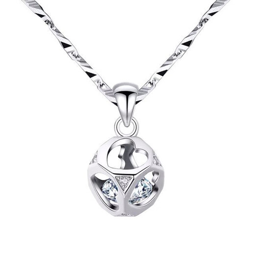 DL 1998 Fat Donglai same style platinum pendant PT950 platinum pendant women's platinum necklace single pendant single without chain 18k platinum style 1.