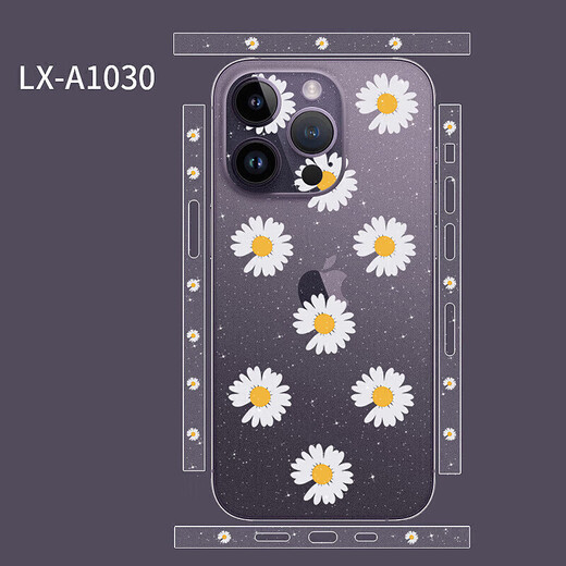 Hishi eignet sich für Apple 14 Flash Point Transparent Matte 13 Film Apple 14Pro Max Cartoon-Farbfilm 12pro Film LX-A3527 für iPhone13 (Color Flash Point)