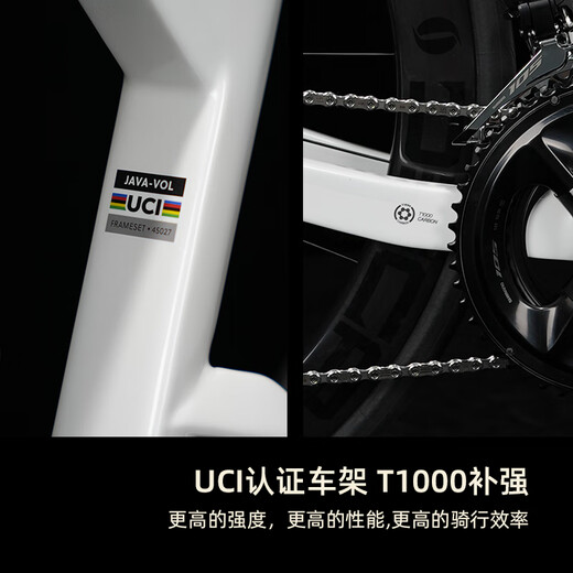佳沃JAVA公路自行车油碟电子变速碳纤维弯把竞速赛车VOLATA R7170 紫色(电变铝轮) [480S]建议身高:166-172CM24