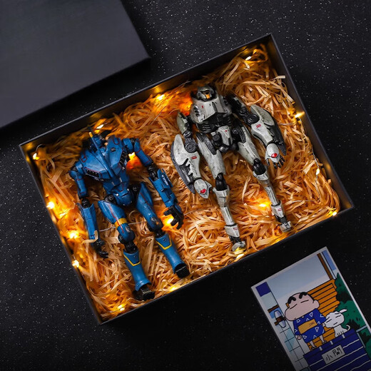 Kuiying (Kuiying) Neca Pacific Rim Mecha Model Toy Revenge Wanderer Double Blade Eureka Storm Osnamentos rojos 679- [Melancholy Romeo] [Caja de regalo exquisita (NECHA a la gente)]]