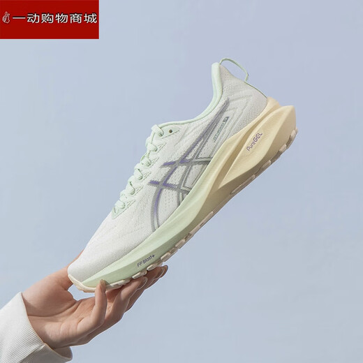 亚瑟士（asics）女鞋跑步鞋GT-00 13缓震轻便运动休闲鞋1012B878 1012B878-100 37.5