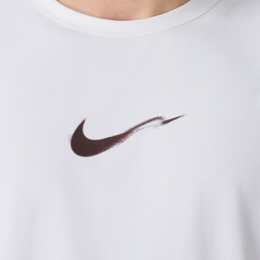 耐克（Nike）短袖男装2025夏季新款户外运动针织透气舒适圆领休闲T恤衫 HV4882-100白色DRI-FIT XL