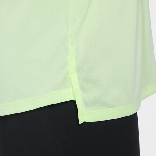 Nike (Nike) Stride oficial Stride Stride Schrying Swrying Running Running Carrera Top Outumn reflectante transpirable Ligera ligera HV5204 701 Green/plata ligeramente amarillo XL XL
