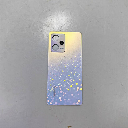 Suitable for Redmi note12pro+ original disassembly back cover 12R original glass back shell battery cover second-hand note12pro+ back cover Time Blue disassembly 98 new