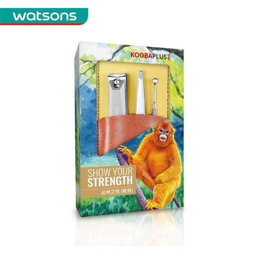 Watsons Teacher's Day Gift [Watsons] Guba Beauty Tool Ear Eyebrow Clip Nail Clip Set 3-Piece Set