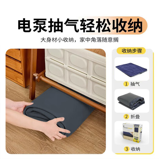 INTEX automatic inflatable mattress, floor-laying air mattress, accompanying home inflatable bed, car-mounted outdoor camping moisture-proof mat