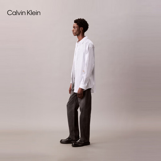 Calvin KleinJeans【复刻90系列】25春夏男士ck美式复古直筒牛仔裤4RB702G