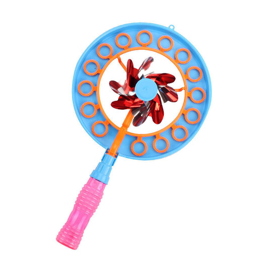 
Children's windmill bubble machine girl ins internet celebrity handheld bubble blowing stick children fully automatic handheld toys Concentrated bubble liquid one pack---a-time use