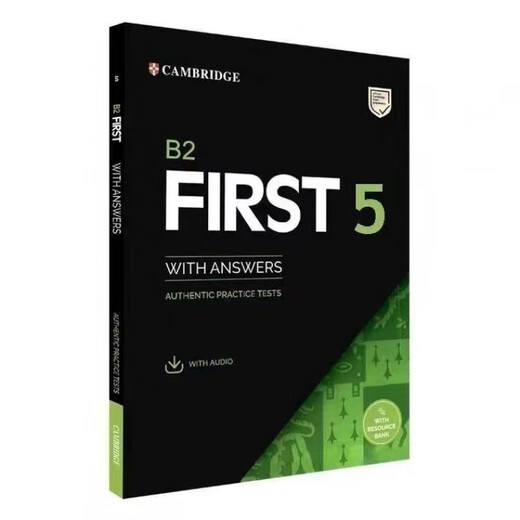 B2FIRST 剑桥通用五级考试FCE官方真题1-4册(含答案)+标准版5 FCE官方真题1-4