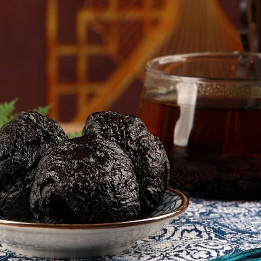 Beijing Tongrentang Rehmannia Soup Soaked in Wine Chinese Medicinal Materials tonifying Henan Jiaozuo Jiushi Jiusan Rehmannia Medicinal Decoction Tablets Authentic Selection of Rehmannia 500g of Cooked Rehmannia 500g per Jin [Jin equals 0.5kg]