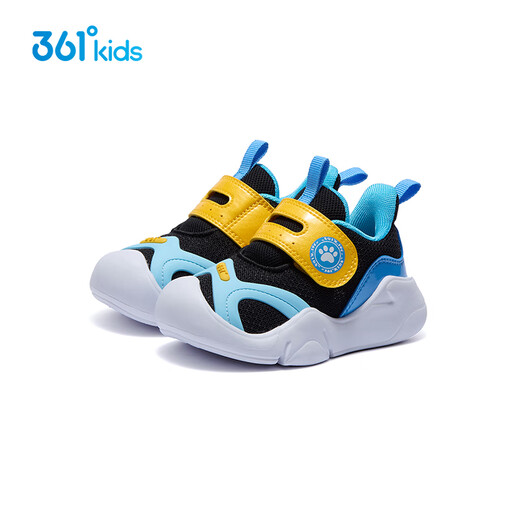 361 Kinderschuhe, Kindersportschuhe 25 vier Jahreszeiten, Männer und Frauen, leicht und weich und elastisch, Kinderschuhe, Babyschuhe, schwarze 26