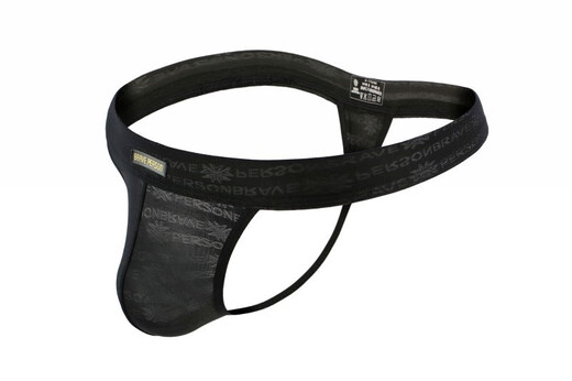 Men's Underwear Fearless Captain Mesh Men's Underwear Printed Men's Thong B1138 Dark Green M