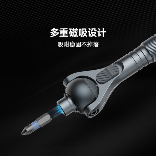 Duke RS2 ratchet screwdriver set multifunctional labor-saving wrench 40 in 1 alloy steel bit cross hexagonal plum blossom gray