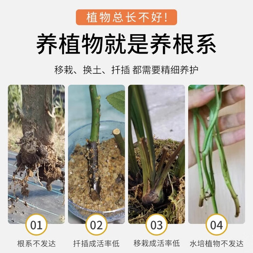 Guoguang Genpan Indolin Acetic Acid Rooting and Seedling Strengthening Agent Plant Transplanting Cutting Rooting Agent Hair Rooting Water Rooting Powder Liquid Pesticide 25ml