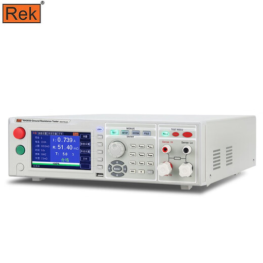 REK Merik RK9930 Programmsteuerung Bodenwiderstandstester 5-Zoll-TFT-LCD-Bildschirm 3060A Strombereich RK9930