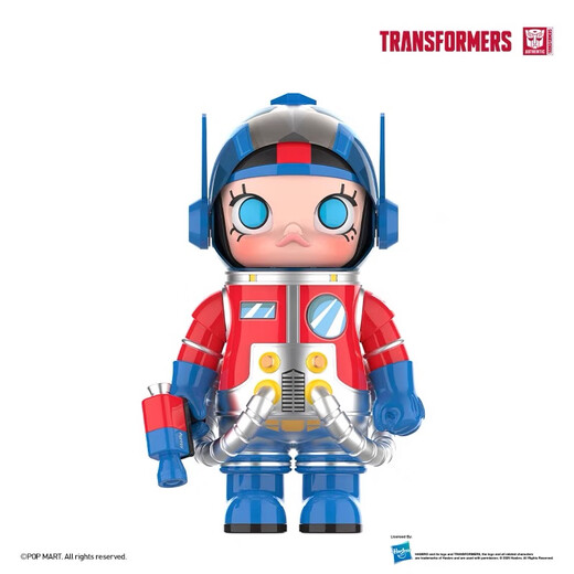 Pop Mart Popmart Mega Space Molly 1000% Optimus Prime Fashion Ornament Collection 400% Optimus Prime