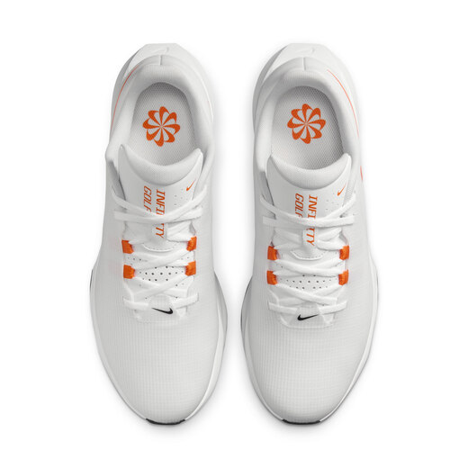 
Nike (NIKE) official INFINITY G men's and women's golf shoes summer couple's light sports FN0555 102 white/striking orange/black 44