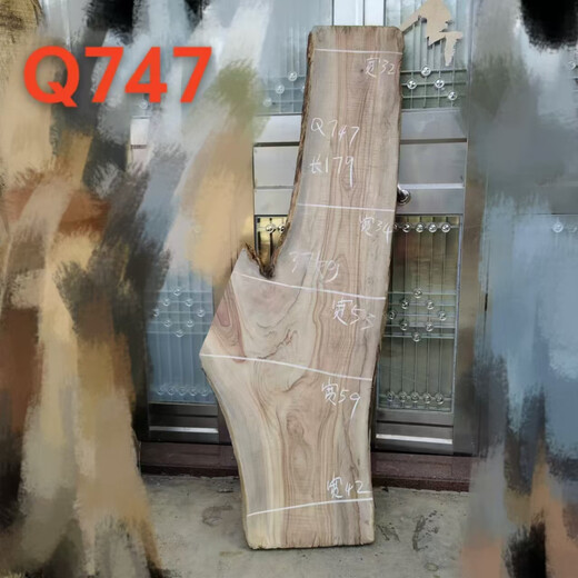Natural Whole Wood Natural Edge Camphor Holz altes Material Massivholzblatt Original ökologischer Tee Arbeitsplatte Holzbrett Custom Holz Q1099 Länge 164 Breite 13-26 Dicke 4 polierte Entbindung