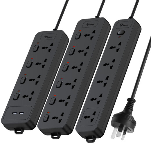 International universal plug strip, British round hole plug strip, Australian conversion plug, British European standard socket, American standard wiring board, custom-made, large quantity, favorable 1.5 meters