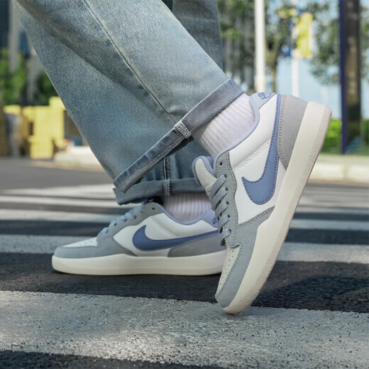 Nike (Nike) Herrenschuhe, 25 Sommer neue Sportschuhe, modische Leinwandschuhe, SB Retro atmungsaktive Freizeitschuhe, Männer [hauptsächlich neue Produkte empfohlen] 141-coole grau-blaue/Show-Fotos, um 10 41 zurückzugeben (innere Länge 260 mm)