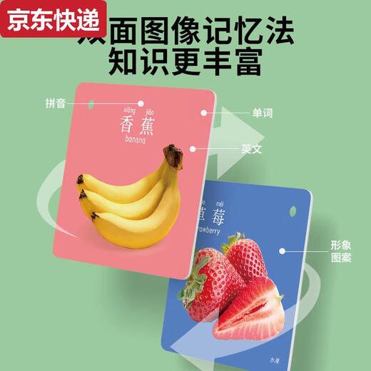 Qilicai no puede desgarrar tarjetas cognitivas que puedan morderse mordiendo el libro de la iluminación de la iluminación para bebés Baby Education Tarde Flash Tards 6 Cajas de Educación Temprana Alimna 90 Madres eligen 540 fotos