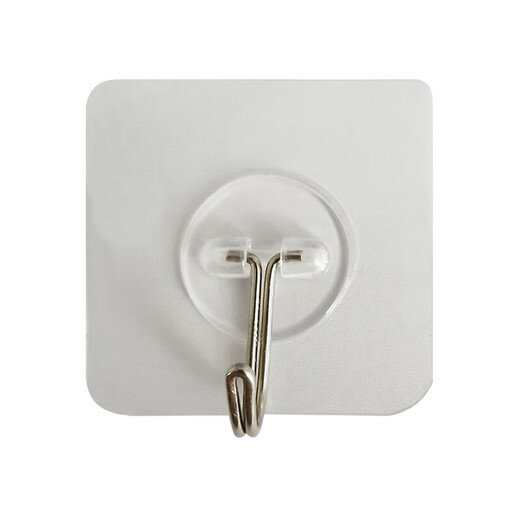 Hook strong adhesive wall hanging load-bearing suction cup traceless nail rack kitchen punch-free hook sticky hook 5 pack
