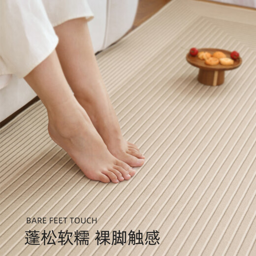 佤歌莉娜客厅地毯轻奢加密圈绒高级新款茶几毯家用防水防污沙发地毯大面积 方古-15601 180cm*250cm【耐脏好清洗】